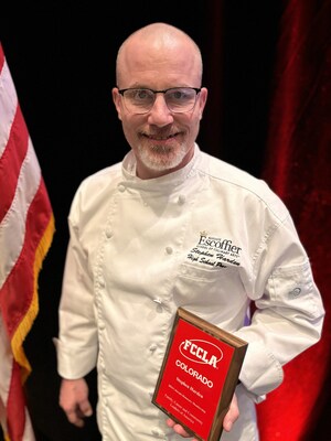 Auguste Escoffier School of Culinary Arts Chef Instructor Stephen Harden Receives the Honorary Membership Award at the 2024 Colorado FCCLA State Conference