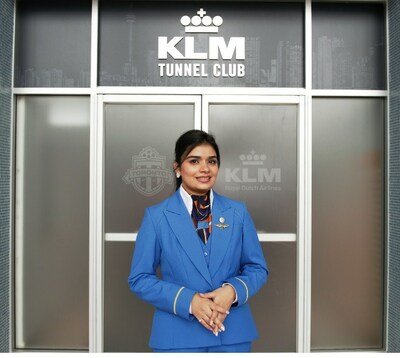 KLM Tunnel Club Entrance (CNW Group/KLM Royal Dutch Airlines)