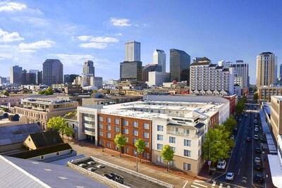New Orleans Marriott Courtyard and Springhill Suites Hotels Sold for $73 Million in the  to investment group led by businessman Robert J. Guidry by Len Wormser, HREC Hotel Broker. The hotels provide 410 rooms in the popular Arts and Warehouse District adjacent to the French Quarter and Ernest J. Morial Convention Center.