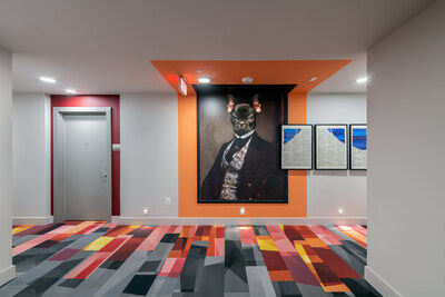 Inside Three Collective's Building 1.