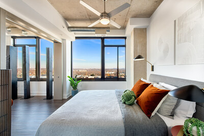 Three Collective offers spacious one, two and three-bedroom floor plans.