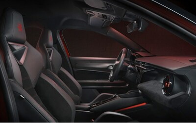 Interior of the new Alfa Romeo Junior