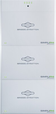 Many homeowners are familiar with Briggs & Stratton and its line of powerful home standby generators. Now the company is introducing a new technology that also provides reliable backup power. The SimpliPHI? 6.6 Home Battery System is more powerful, more affordable, more versatile and more compact than others. Like a generator, the SimpliPHI 6.6 provides backup power to a home during power outages, but delivers it without noise, fuel or emissions.