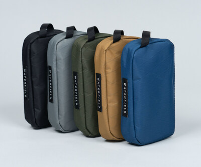 Five color choices: black, slate, olive green, mocha, or deep blue.