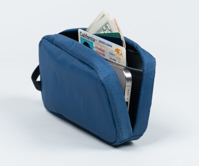 Padded pockets keep phone scratch free and contents organized.