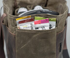 Two side pockets are ideal for snacks, sunglasses, and the Magnetic Cycling Case.