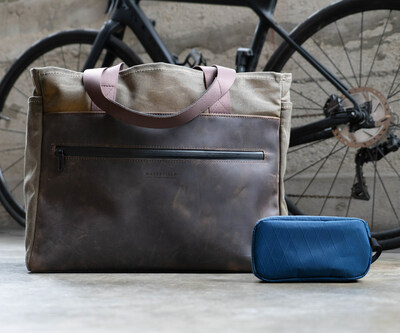 Deluxe Edition Leather Cycling Tote and Magnetic Cycling iPhone Case