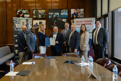 Exiger, Institute for American Apprenticeship (IAA) and Department of Labor (DOL) teams at signing on April 29, 2024