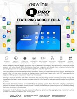 Introducing Q Pro Series, Newline’s First Interactive Panel with Native Google EDLA Certification