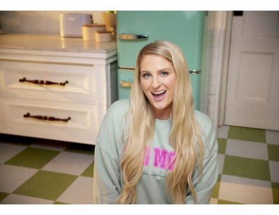 Global Superstar and First Freshpet Celebrity Partner Meghan Trainor Celebrates Dog Mom's Day - Photo Credit: Lauren Dunn (PRNewsfoto/Freshpet)