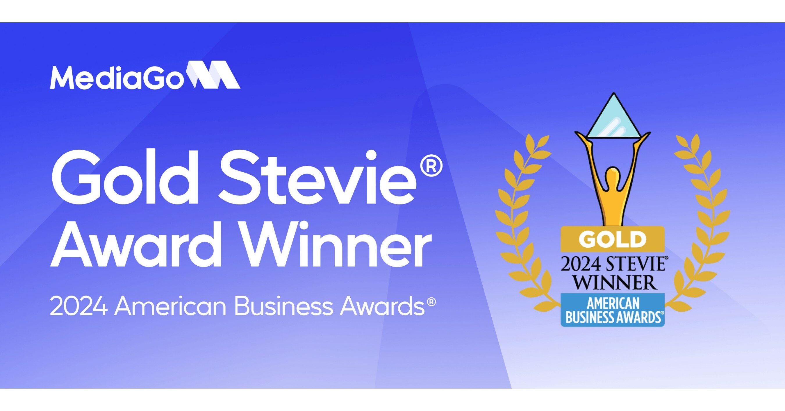 MediaGo Honored as Gold Stevie® Award winner in 2024 American Business Awards®