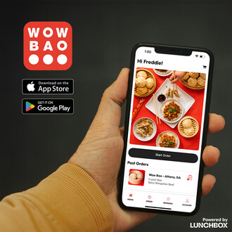 Wow Bao launches app across 6,000 restaurant locations, platformed by leading enterprise restaurant technology solution provider, Lunchbox.