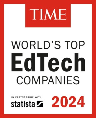 APEI has been named one of the world’s Top EdTech companies by TIME Magazine and Statista Inc.