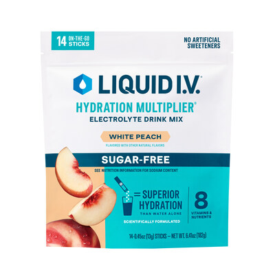 Hydration Multiplier Sugar-Free White Peach 14 ct