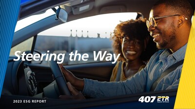 407 ETR releases 2023 ESG Report, Steering the Way (CNW Group/407 ETR Concession Company Limited)