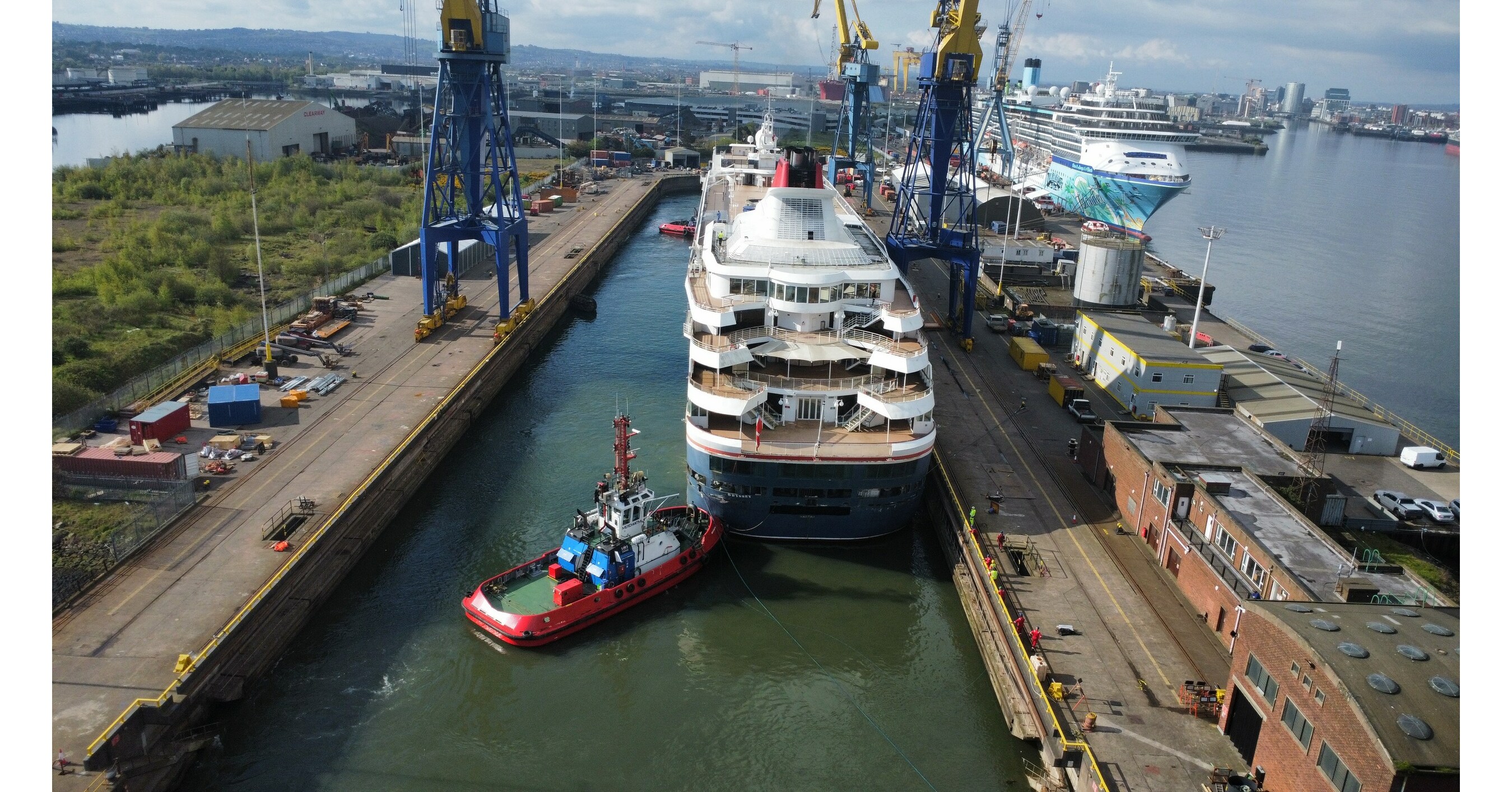 Villa Vie Odyssey Secures Financing, Enters Dry Dock in Belfast