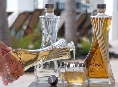 Our distinctive, music-inspired bottle design is a perfect companion to our superior and unique tequila. Música Tequila is authentic, respectable, and always without additives. 100% blue Agave tequila. Crafted exclusively from the family agave fields of the Union de Ejidos. These farms raise the highest quality blue Agaves in the Jalisco Los Valles.
