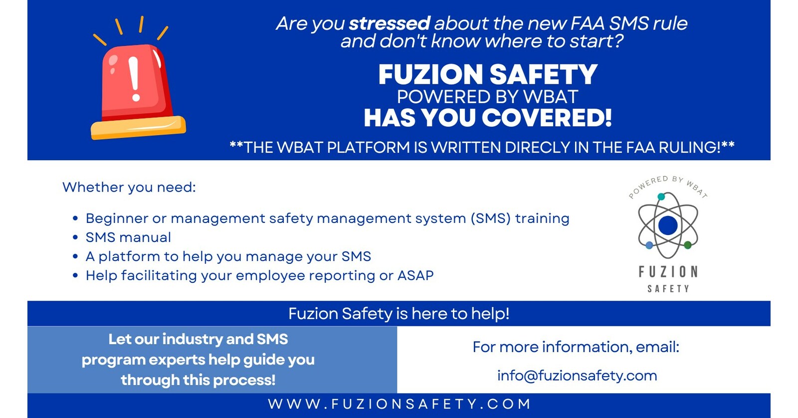 Fuzion Safety, Powered by WBAT, Offers Best-In-Class Safety Management ...