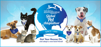 North Shore Animal League America's GLOBAL PET ADOPTATHON Kicks Off May 1st.
