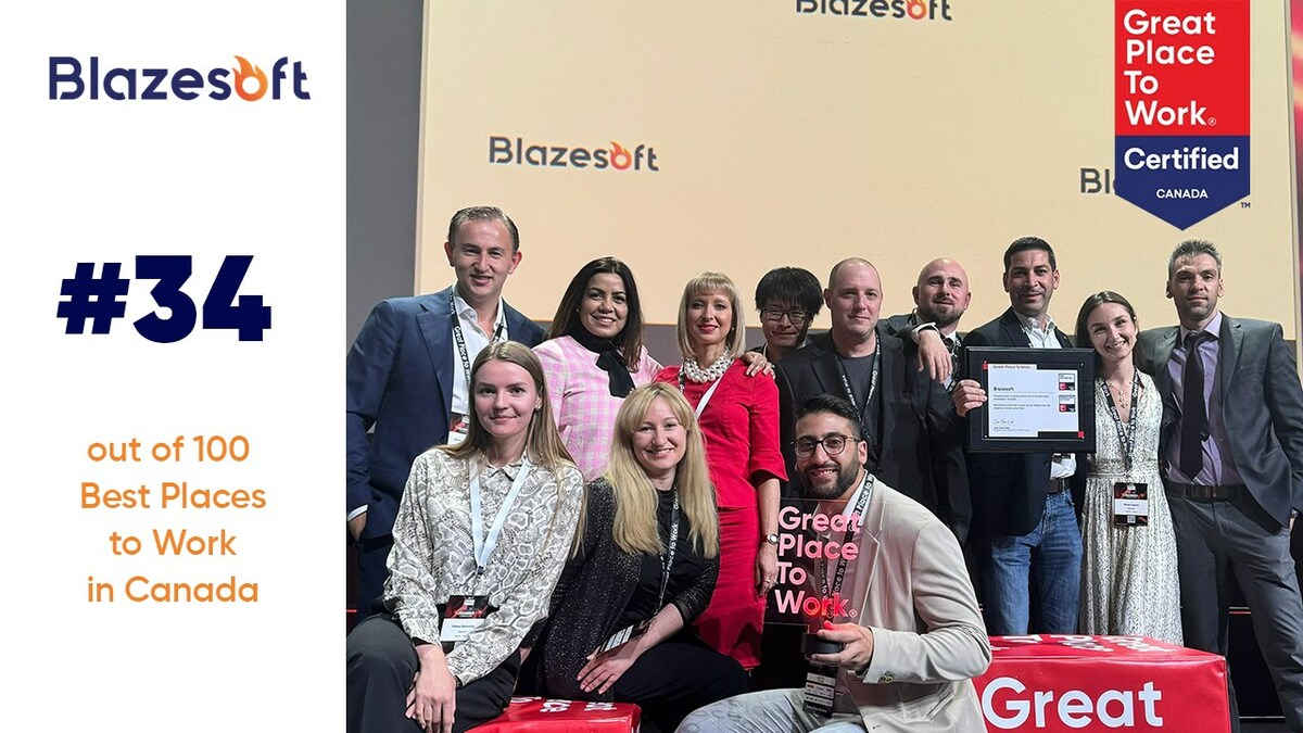 Blazesoft Recognized with Inclusion on the 2024 Best Workplaces™ in Canada List - Vimarsana News
