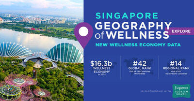 Singapore Geography of Wellness (PRNewsfoto/Global Wellness Institute)