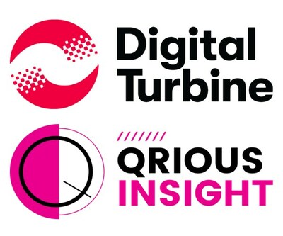 Logos of Digital Turbine and Qrious Insight