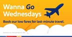 SOUTHWEST AIRLINES LAUNCHES WANNA GO WEDNESDAYS