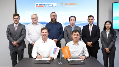 Sungrow signed certified distributor agreement with ARB