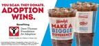 Sip, Scan and Support Foster Care Adoption: Wendy's Fans Can 'Make A Biggie Difference' this National Foster Care Month