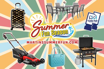 Martin's Famous Potato Rolls and Bread is thrilled to announce the return of the Martin's Summer Fun Season Sweepstakes! From May 1 through July 31, 2024, participants will have the opportunity to win fantastic prizes. Whether you're dreaming of upgrading your backyard oasis or planning your next international adventure, Martin's Summer Fun Season Sweepstakes has you covered. MartinsSummerFun.com