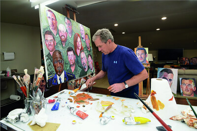 The Walt Disney Company announced it will host “Portraits of Courage: A Commander’s Tribute to America’s Warriors,” a special exhibit from the George W. Bush Institute, for a 12-month exhibition inside The American Adventure pavilion at EPCOT located at Walt Disney World Resort starting with a grand opening on June 9, 2024. (Photo Courtesy of the George W. Bush Presidential Center)