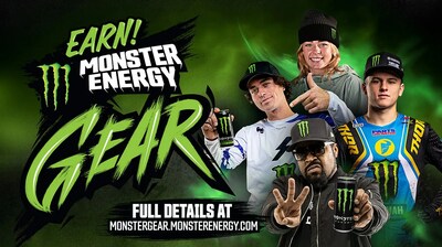 Monster Energy’s Famous Gear Campaign is Back Featuring Exclusive Merchandise from Top Athletes and Music Artists