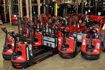 Carolina Handling is giving away 58 motorized pallet jacks to hunger relief organizations in its territory in celebration of its 58th anniversary.