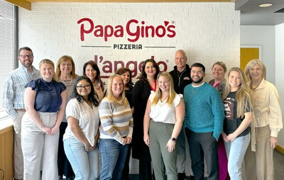 Marketing Doctor kicked off the start of a new partnership with Papa Gino's Pizzeria & D'Angelo Grilled Sandwiches at their Dedham, MA headquarters in April 2024.