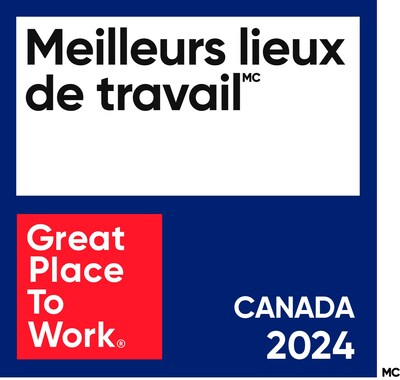 Great Place to Work Logo Fr (Groupe CNW/Hyundai Auto Canada Corp.)