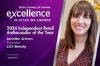 Jennifer Grimm of LUX Beauty to Receive Independent Retail Ambassador of the Year Award from Retail Council of Canada
