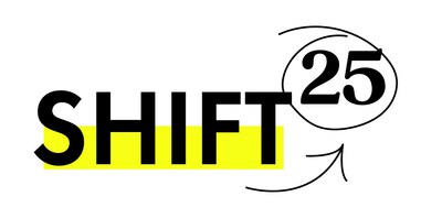 Shift 25 Logo, with Yellow highlight (CNW Group/Shift25)