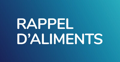Rappel_aliments (Groupe CNW/Ministère de l'Agriculture, des Pêcheries et de l'Alimentation)