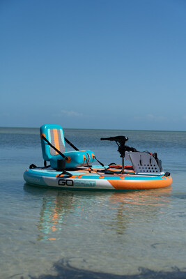 Sit back, relax, and enjoy the ride on the GoBoat.