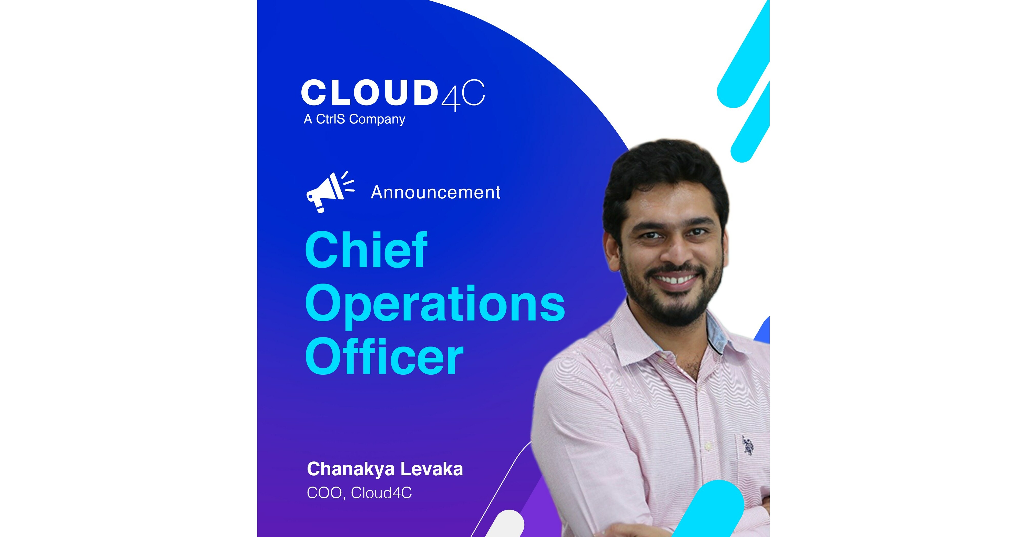 Chanakya Levaka, Key Executive Leading Cloud4C's Business Ops ...