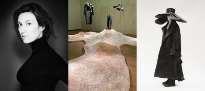 Left image: Ginevra Boralevi joins MycoWorks as Director of Communications to drive the positioning of their flagship biomaterial Reishi™. Center, Right images: Dutch design brand YUME YUME and MycoWorks collaborated on an installation and three-piece edit exhibited at Buro Stedelijk’s Descent Into Fungal.