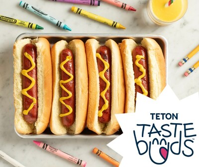 Teton Taste Buds grass-fed beef and vegetable blend hot dogs help schools meet new USDA nutrition standards.