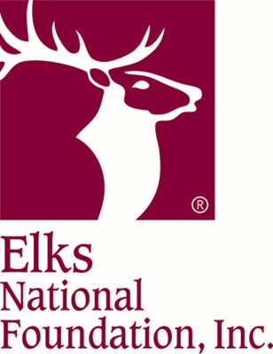 The Elks National Foundation, Inc. logo featuring an Elk bust.