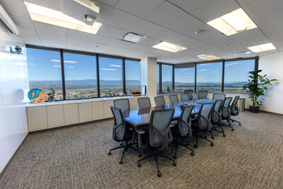 Conference room in AGIA Affinity's new office space in Oxnard, CA.