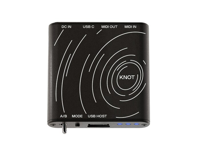 Chaos Audio's Knot MIDI USB host adapter. Now available for preorder.