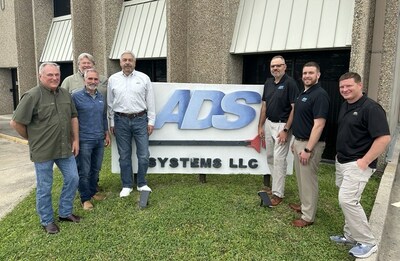 Chuck Reimel, VP of Business Development at Pye-Barker, meets with the ADS team in Louisiana.