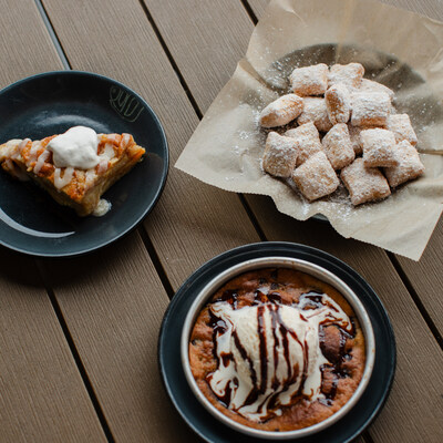 This Mother's Day at Walk-On's Sports Bistreaux, all moms will enjoy a complimentary dessert of their choice—from Doughnut Bread Pudding made with Krispy Kreme Doughnuts, Beignet Bites, or a Warm Cookie Sundae.
