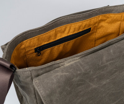 Interior secure zippered pocket