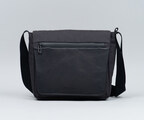 Compact in Black X-Pac Canvas® and black full-grain leather