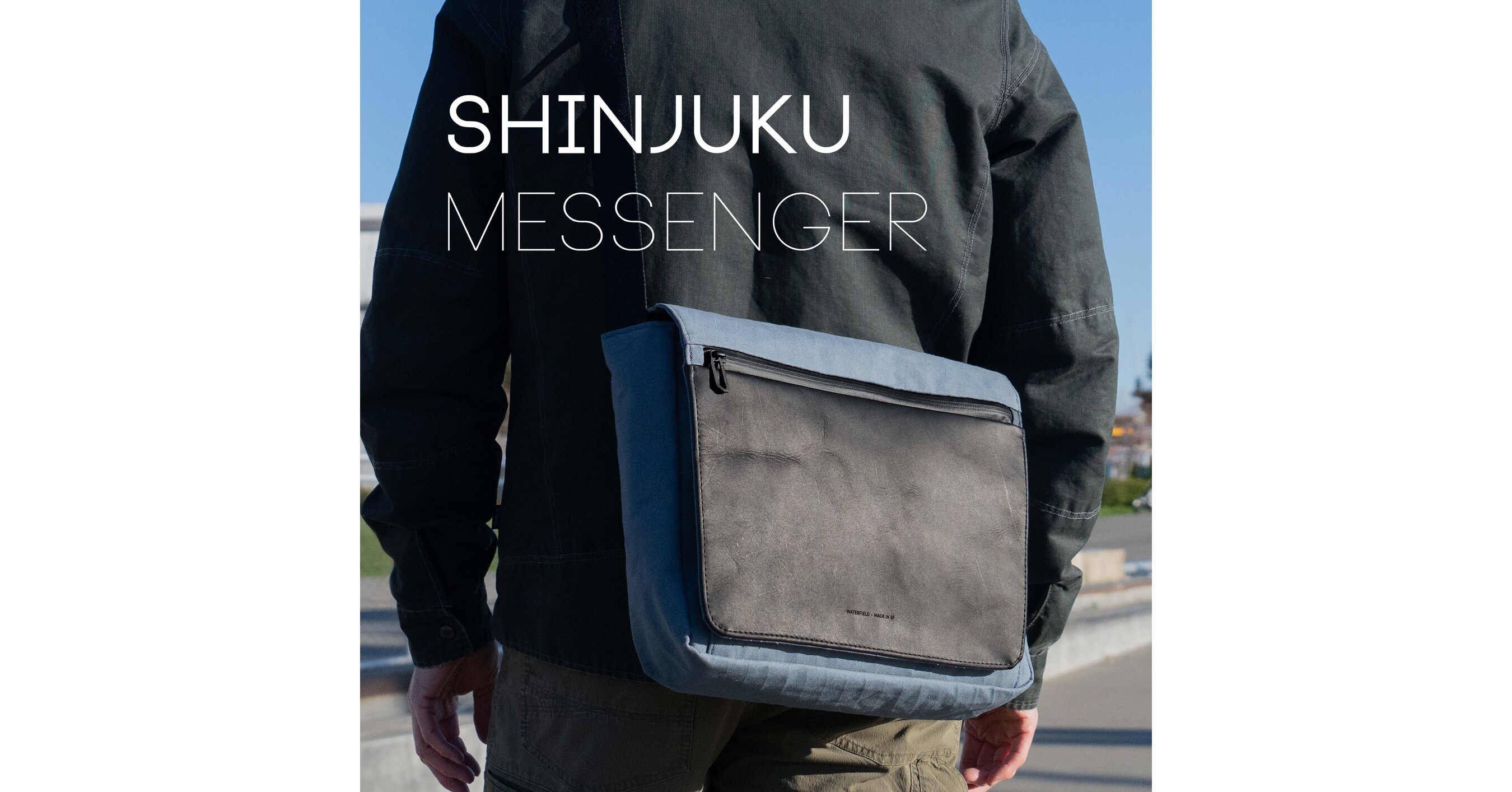 WaterField's Shinjuku iPad Messenger Bag Deftly Navigates Commutes and Travel Explorations - PR Web